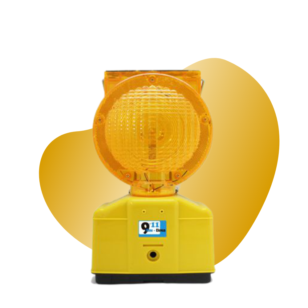 9.11 Solar Powered Hazard Lamp