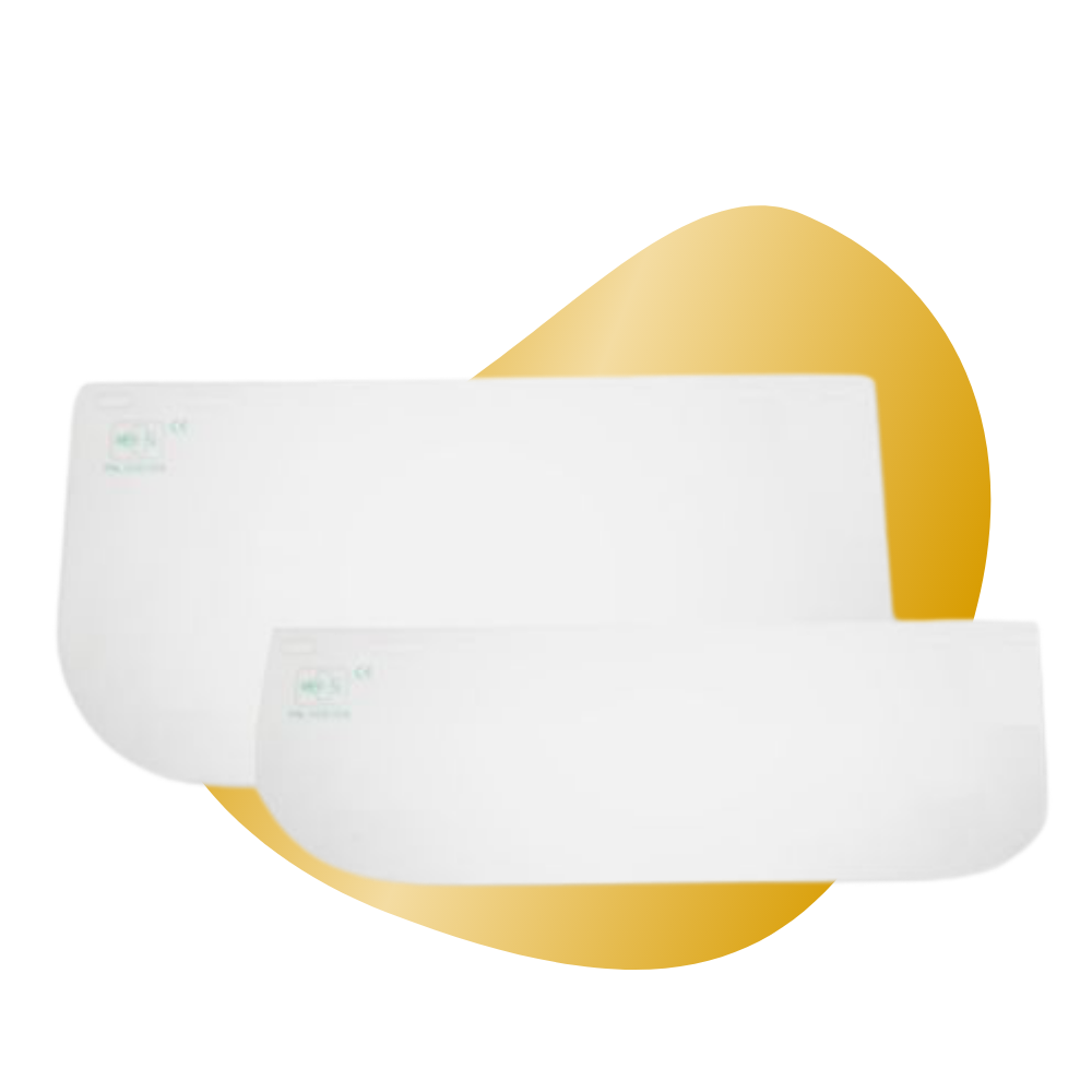 SAFE-T Clear Visor Without Alumunium Edge 20 & 10c