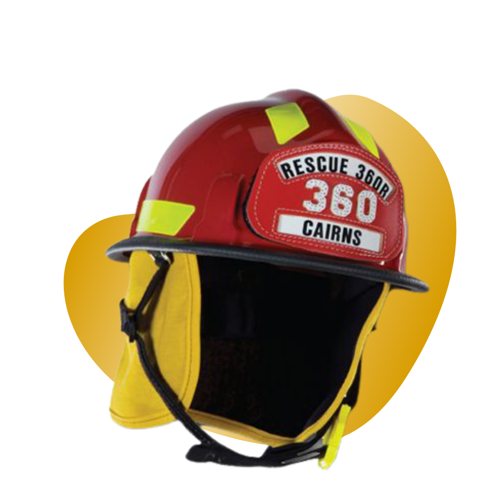 MSA-Cairns Fire Helmet