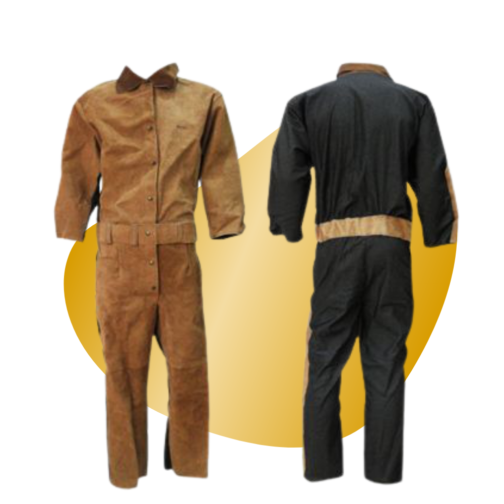 GUNSA Leather Welding Coverall