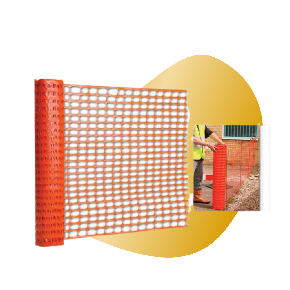 Orange Barrier Mesh